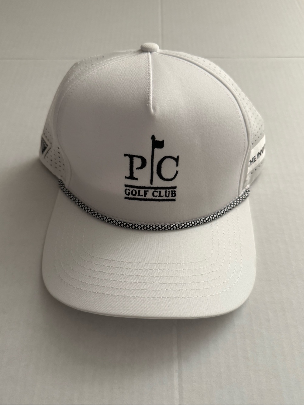P/C Golf Club White Rope-Front Golf Hat